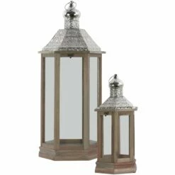 17in. Boho Lantern