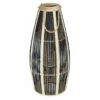 Bamboo Glass Lantern, 26"