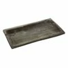 Black Brush Wood Tray, 20x10 1 Black Brush Wood Tray, 20x10 -Home Decoration Sales Shop black brush wood tray 20x10 1