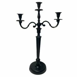 Black Candelabra, 29"