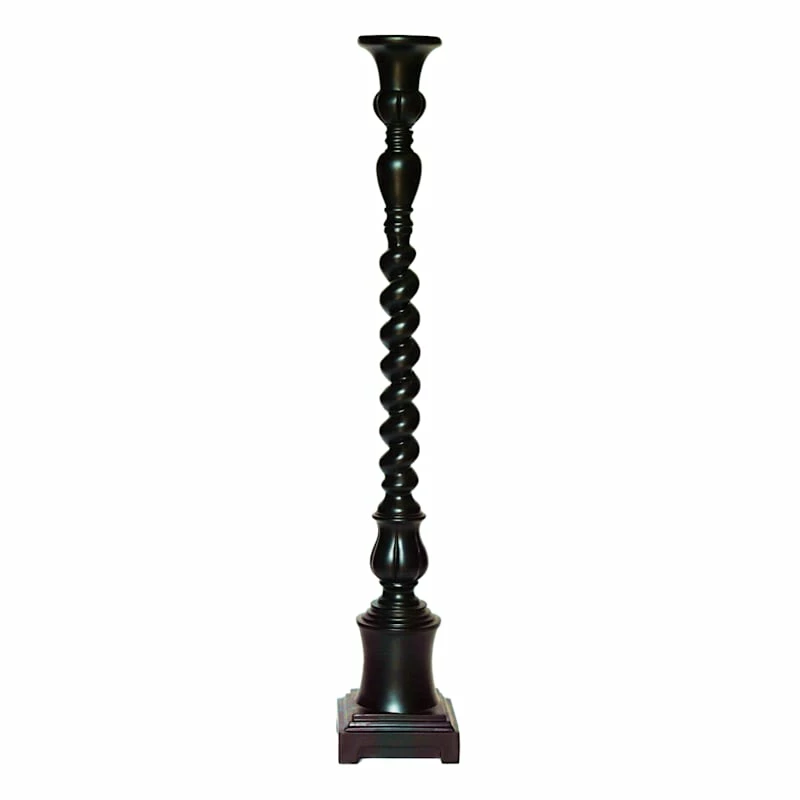 Black Candle Holder, 38" 3 Black Candle Holder, 38"