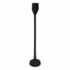 Black Metal Candle Holder, 28"