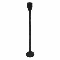 Black Metal Candle Holder, 32"