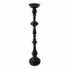 Black Metal Candle Holder, 36" 2 Black Metal Candle Holder, 36" -Home Decoration Sales Shop black metal candle holder 36