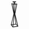 Black Metal Candle Holder, Small 1 Black Metal Candle Holder, Small -Home Decoration Sales Shop black metal candle holder small