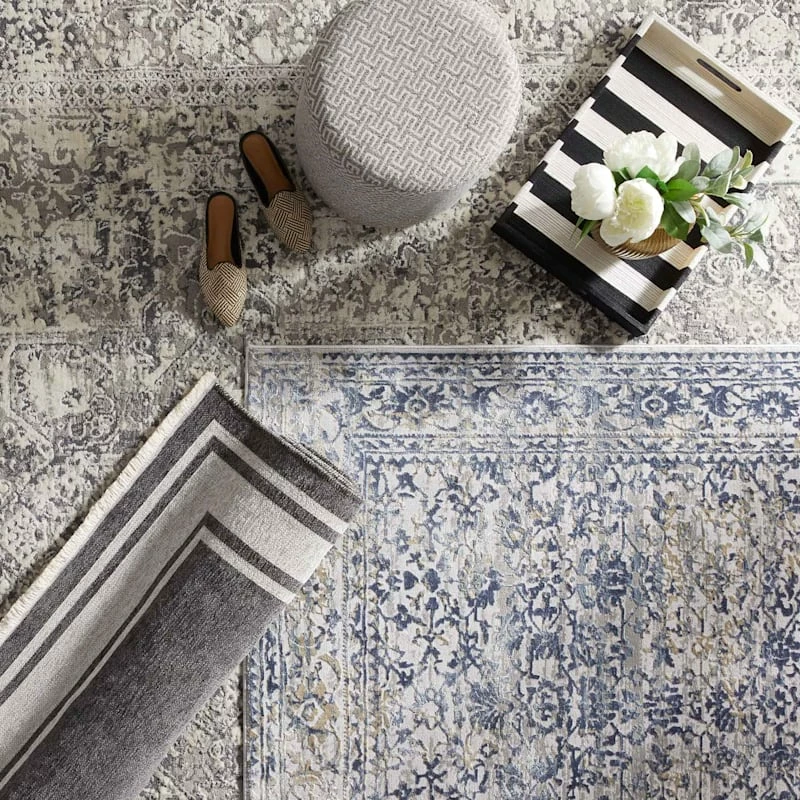 Black & White Woven Decorative Tray, 20x15 6 Black & White Woven Decorative Tray, 20x15 - Image 4