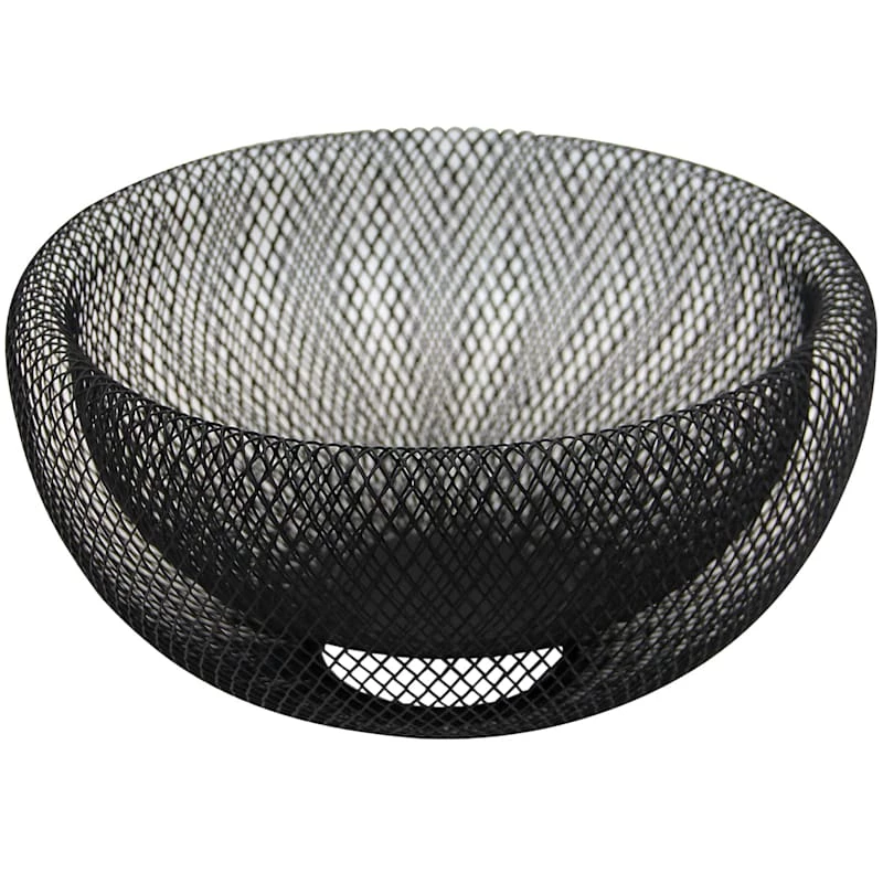 Black Wire Bowl, 6" 3 Black Wire Bowl, 6"