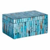 Blue Mosaic Box, 8x5 2 Blue Mosaic Box, 8x5 -Home Decoration Sales Shop blue mosaic box 8x5 1