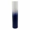 Blue Ombre Metal Floor Vase, 36" 1 Blue Ombre Metal Floor Vase, 36" -Home Decoration Sales Shop blue ombre metal floor vase 36