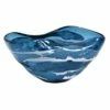 Blue & White Glass Decorative Bowl, 6" 2 Blue & White Glass Decorative Bowl, 6" -Home Decoration Sales Shop blue white glass decorative bowl 6