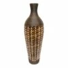 Brown Woven Bottle Floor Vase, 40" 1 Brown Woven Bottle Floor Vase, 40" -Home Decoration Sales Shop brown woven bottle floor vase 40