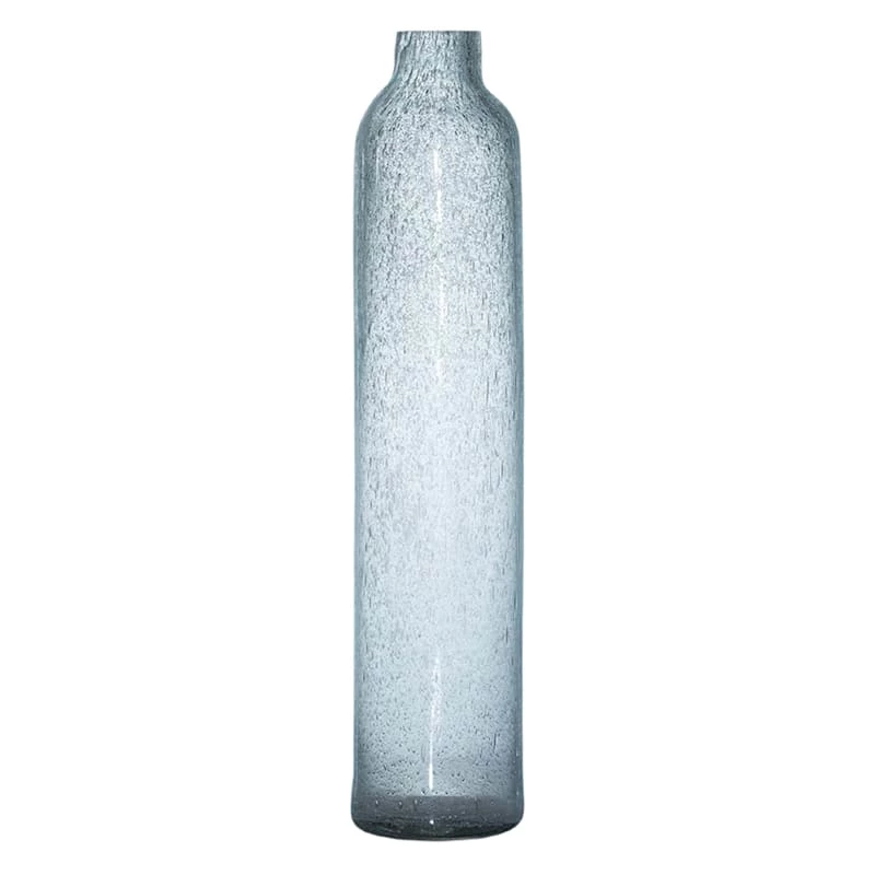 Clear Bubble Floor Vase, 27" 3 Clear Bubble Floor Vase, 27"