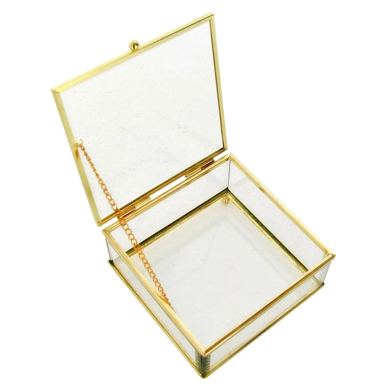Clear Glass Box, 5x3 4 Clear Glass Box, 5x3 - Image 2