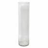 Clear Glass Floor Vase, 28" 2 Clear Glass Floor Vase, 28" -Home Decoration Sales Shop clear glass floor vase 28