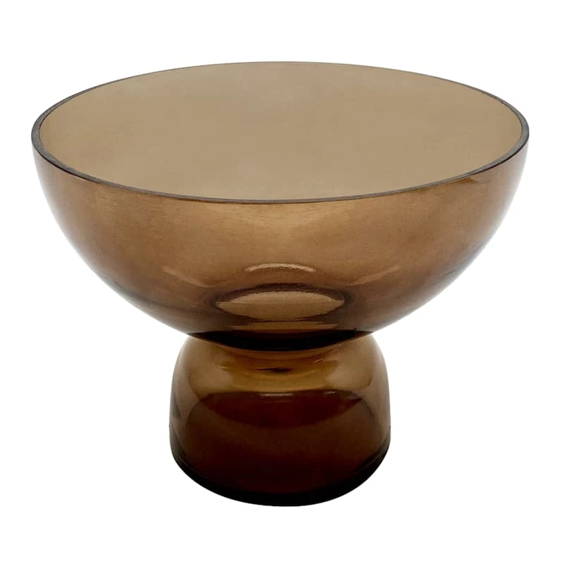 Crosby St Brown Glass Bowl, 8x6 3 Crosby St Brown Glass Bowl, 8x6