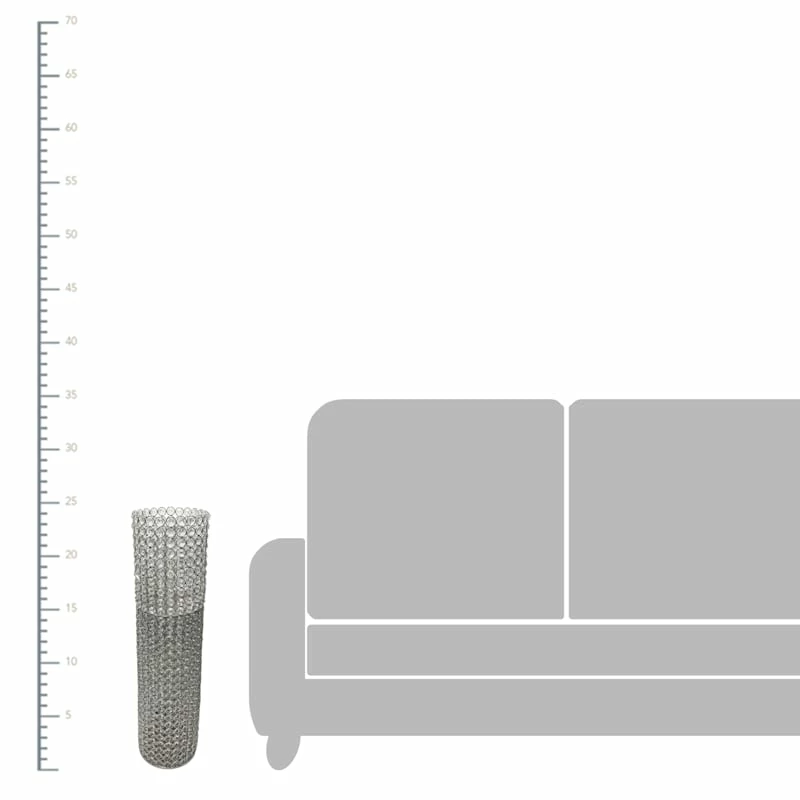 Crystal Candle Holder, 24" 4 Crystal Candle Holder, 24" - Image 2