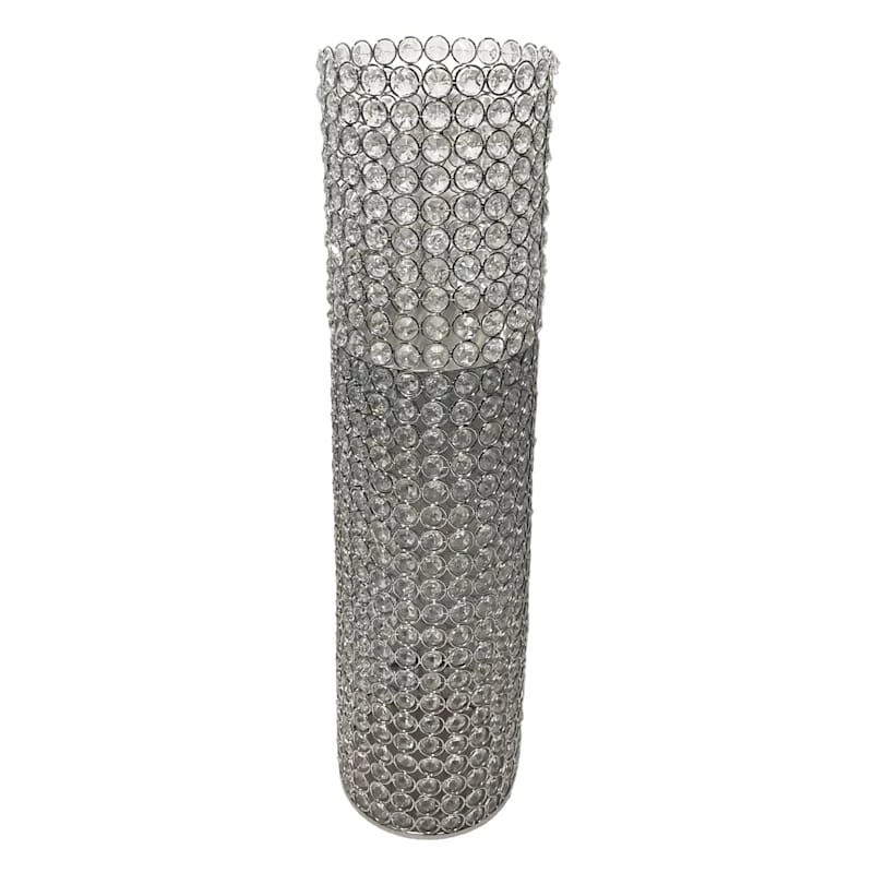 Crystal Candle Holder, 24" 3 Crystal Candle Holder, 24"