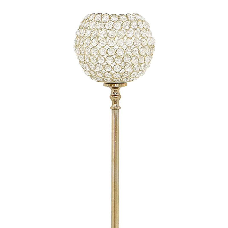 Crystal Candle Holder, 40" 4 Crystal Candle Holder, 40" - Image 2