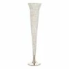 Crystal Metal Flute Vase, 36" 1 Crystal Metal Flute Vase, 36" -Home Decoration Sales Shop crystal metal flute vase 36
