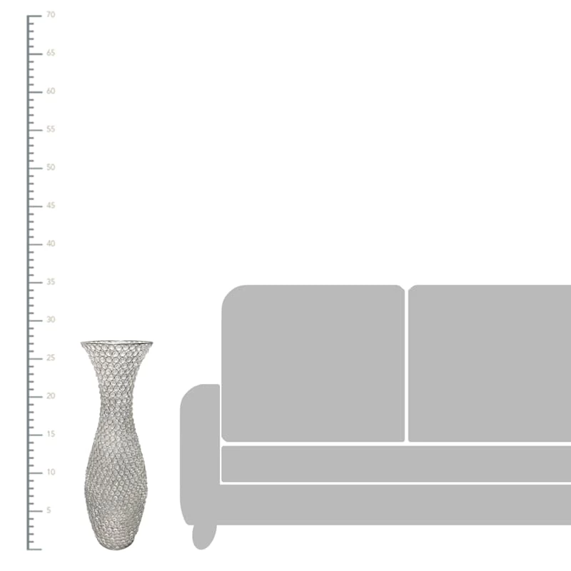 Crystal Vase, 27.5" 5 Crystal Vase, 27.5" - Image 3