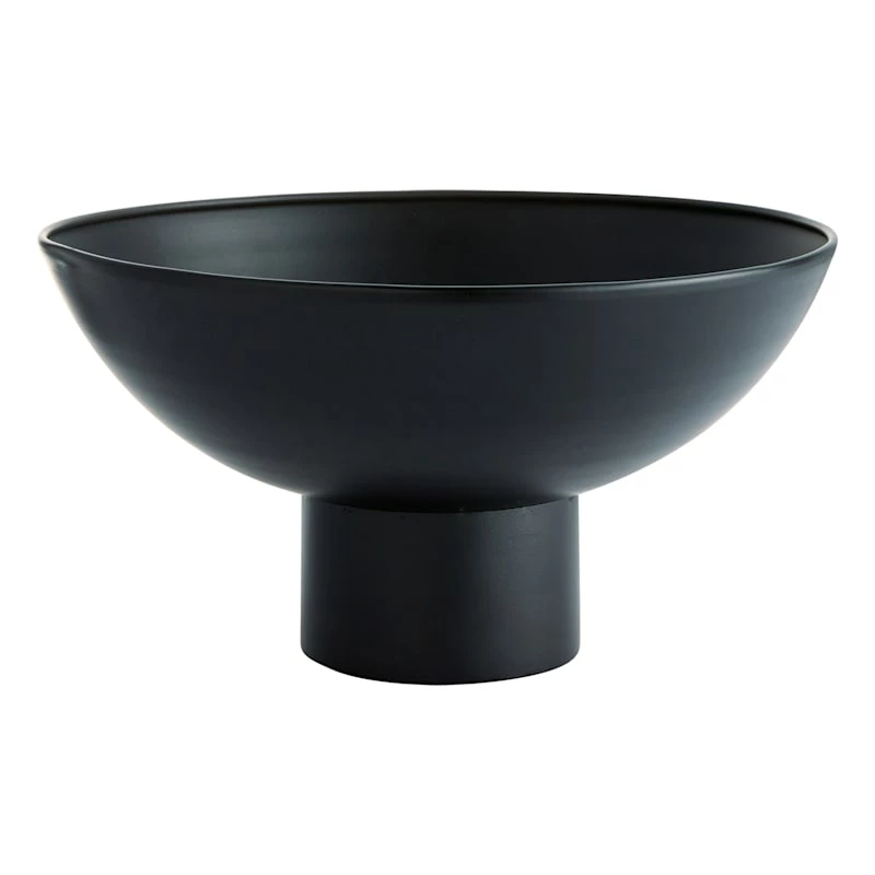 Found & Fable Black Metal Decorative Bowl, 11x6 3 Found & Fable Black Metal Decorative Bowl, 11x6