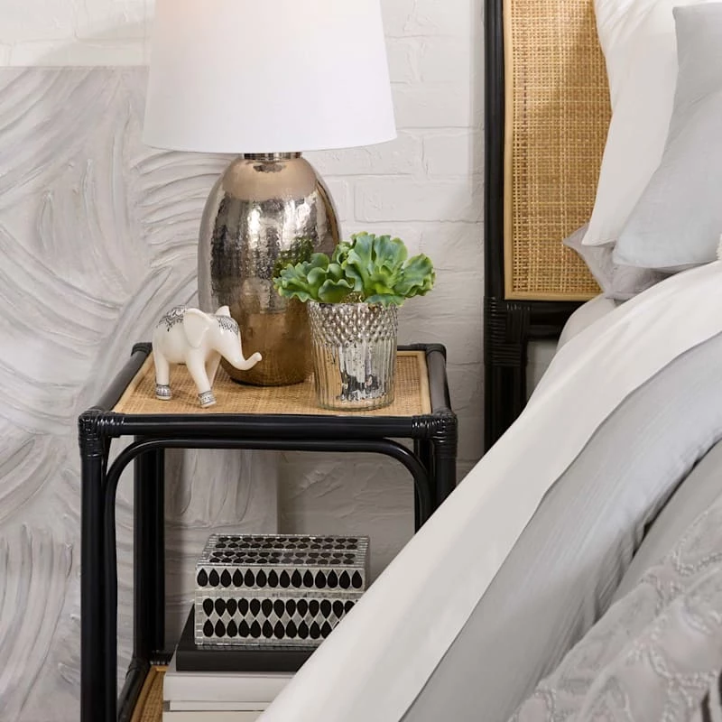 Found & Fable Black & Silver Mosaic Box, 4x8 6 Found & Fable Black & Silver Mosaic Box, 4x8 - Image 4