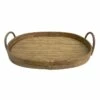 Found & Fable Natural Wood Tray, 15"