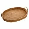 Found & Fable Natural Wood Tray, 16"