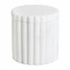 Found & Fable White Ribbed Marble Box 2 Found & Fable White Ribbed Marble Box -Home Decoration Sales Shop found fable white ribbed marble box