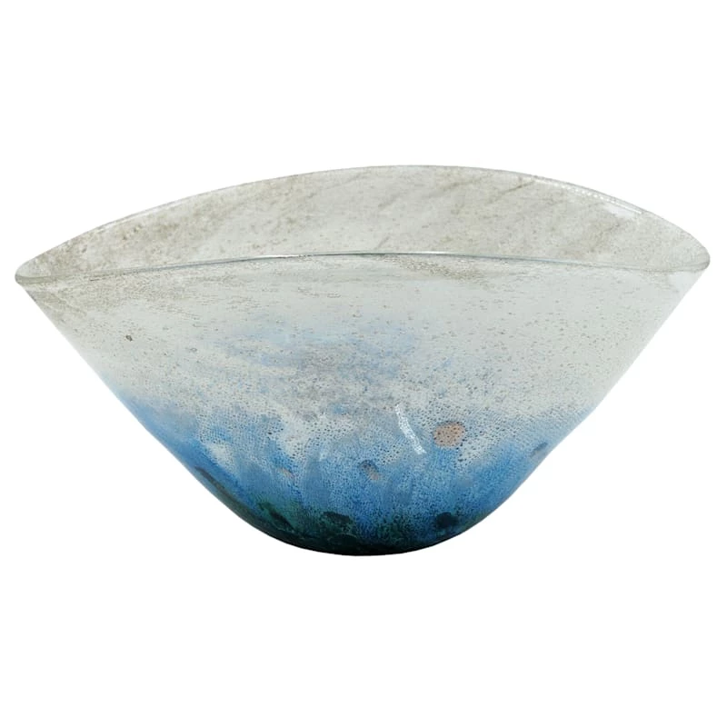 GLASS BOWL 7X15X10 BLUE 3 GLASS BOWL 7X15X10 BLUE