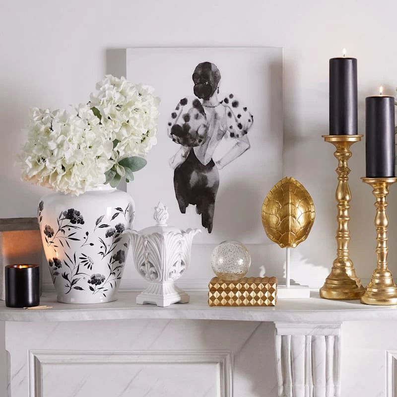 Gold Foiled Spike Decorative Box, 7x3 4 Gold Foiled Spike Decorative Box, 7x3 - Image 2