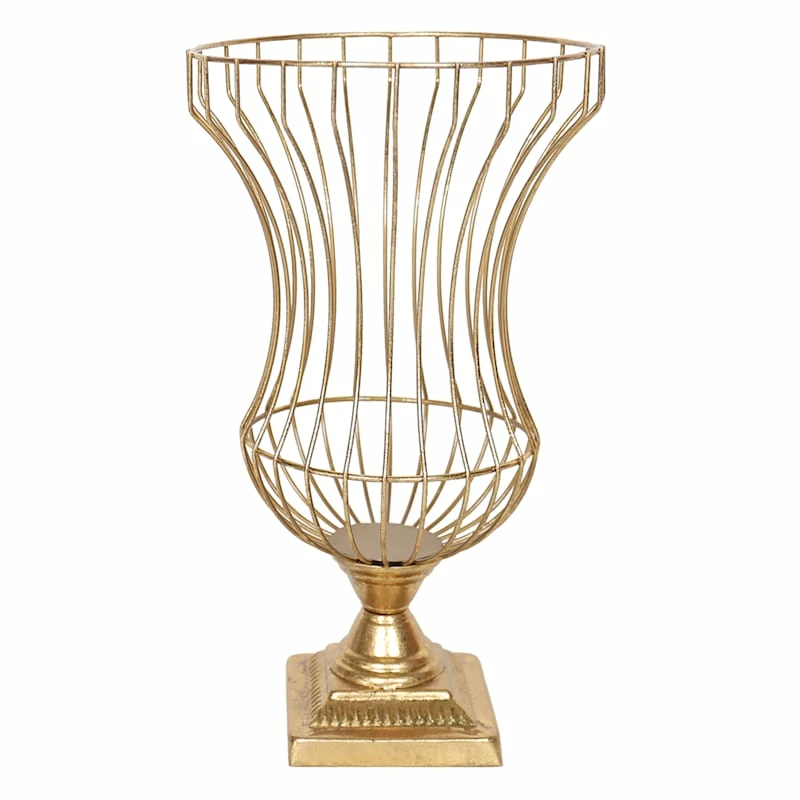 Gold Metal Bowl, 15x9 3 Gold Metal Bowl, 15x9