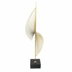 Gold Metal Floor Decor, 29"