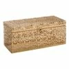 Gold Punched Metal Decorative Box, 12x5 1 Gold Punched Metal Decorative Box, 12x5 -Home Decoration Sales Shop gold punched metal decorative box 12x5 1