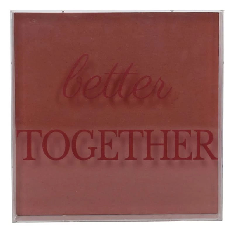 Grace Mitchell Better Together Sign, 12" 3 Grace Mitchell Better Together Sign, 12"