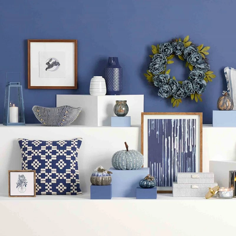 Grace Mitchell Blue Water Hyacinth Box, 11x3 6 Grace Mitchell Blue Water Hyacinth Box, 11x3 - Image 4