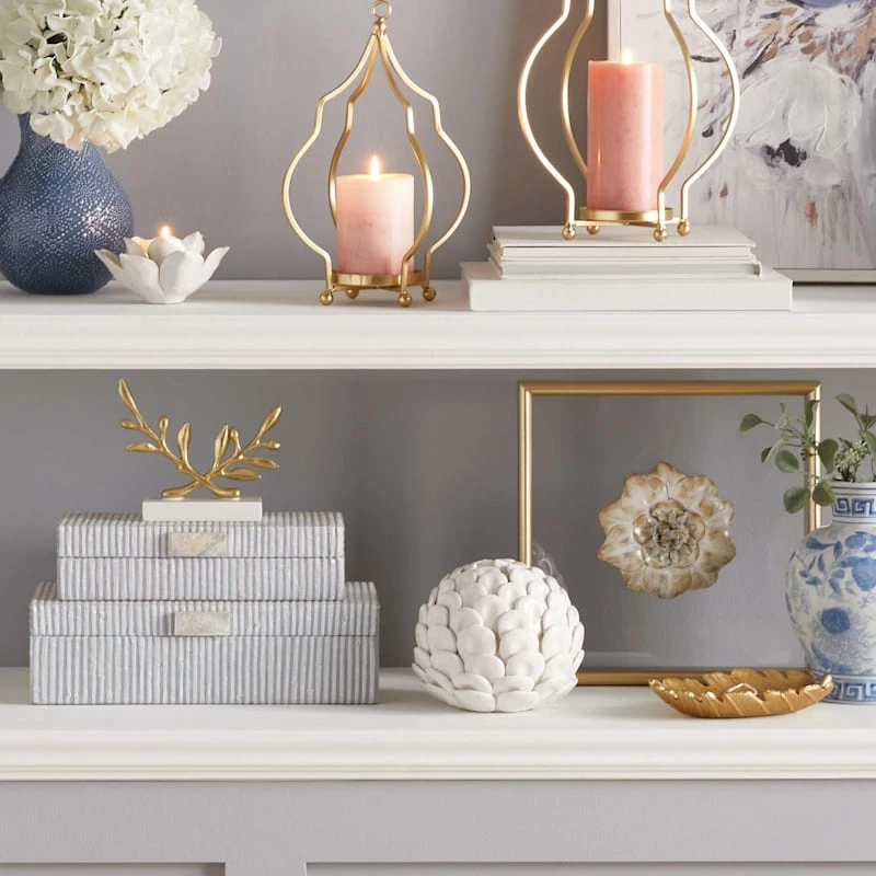 Grace Mitchell Blue Water Hyacinth Box, 13x4 7 Grace Mitchell Blue Water Hyacinth Box, 13x4 - Image 5