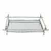 Grace Mitchell Silver Metal Mirrored Tray,10x7 1 Grace Mitchell Silver Metal Mirrored Tray,10x7 -Home Decoration Sales Shop grace mitchell silver metal mirrored tray10x7