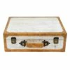 Grace Mitchell Vintage Style Wooden Suitcase Decor, 14" 2 Grace Mitchell Vintage Style Wooden Suitcase Decor, 14" -Home Decoration Sales Shop grace mitchell vintage style wooden suitcase decor 14