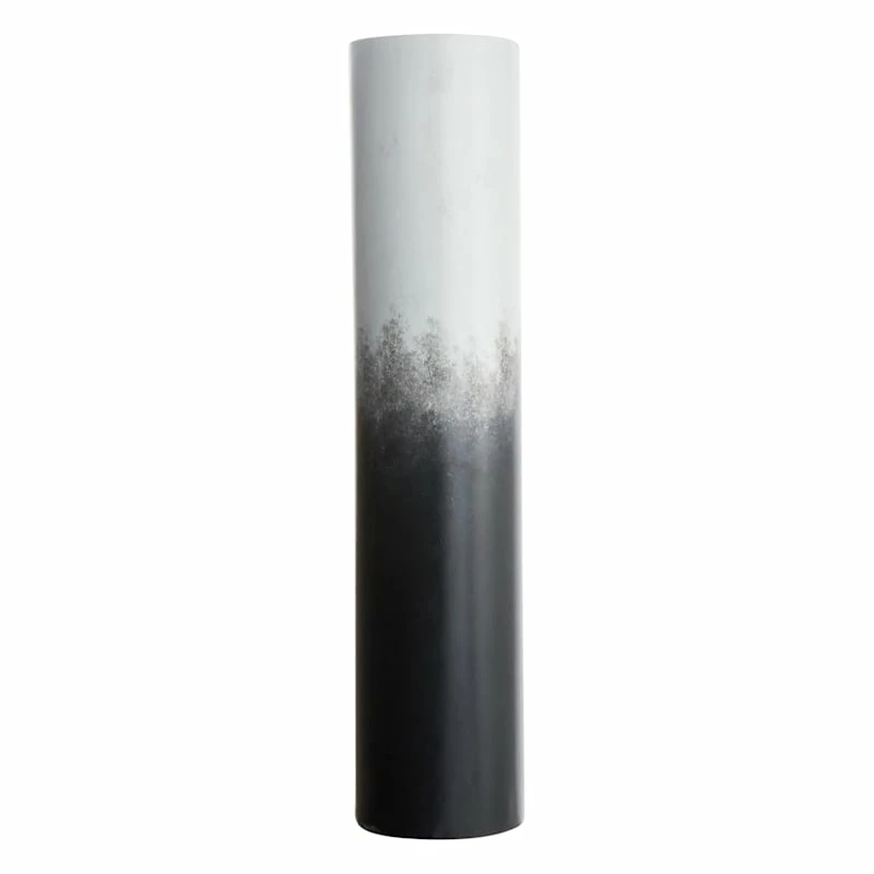 Grey Ombre Floor Vase, 36" 3 Grey Ombre Floor Vase, 36"