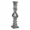 Grey Resin Candle Holder, 29" 2 Grey Resin Candle Holder, 29" -Home Decoration Sales Shop grey resin candle holder 29
