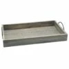 Grey Washed Wooden Tray, 12x20.5 2 Grey Washed Wooden Tray, 12x20.5 -Home Decoration Sales Shop grey washed wooden tray 12x20.5