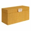 Honeybloom Yellow Seagrass Woven Box, 11" 2 Honeybloom Yellow Seagrass Woven Box, 11" -Home Decoration Sales Shop honeybloom yellow seagrass woven box 11