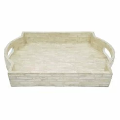 Ivory Ornate Tray, 10x15