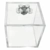 Laila Ali Clear Acrylic Decorative Box, 9" 2 Laila Ali Clear Acrylic Decorative Box, 9" -Home Decoration Sales Shop laila ali clear acrylic decorative box 9