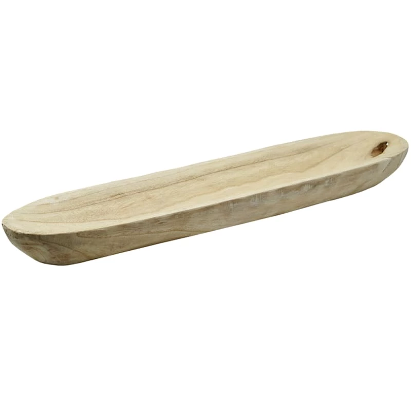 Long Wood Decorative Tray, 32x7 3 Long Wood Decorative Tray, 32x7