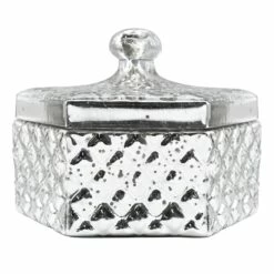 Mercury Glass Box, 8"