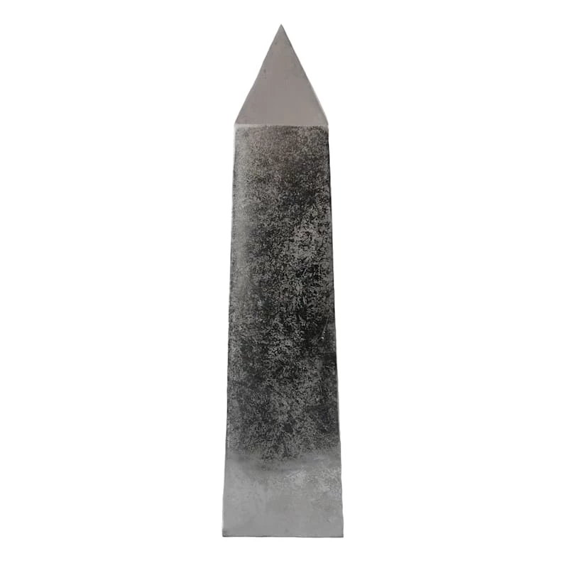 Metallic Obelisk Decor, 29" 2 Metallic Obelisk Decor, 29"