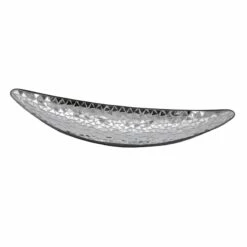 Mirror Mosaic Decorative Triangle Tray, 22"