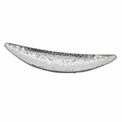 Mosaic Mirror Triangular Tray, 22x8